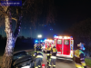 Unfall mit Straßenfahrzeugen, Verkehrshindernis